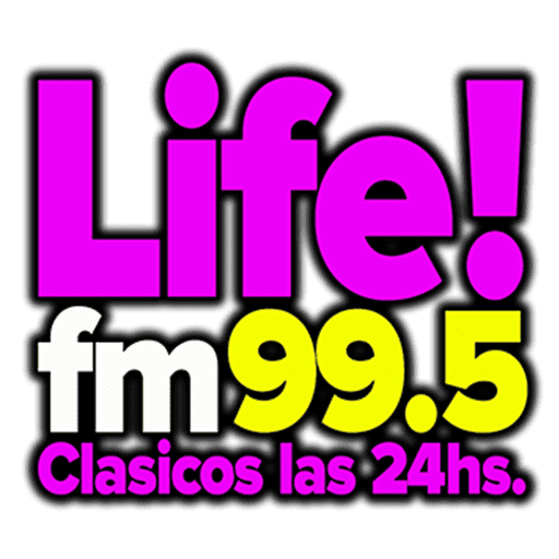 logo life fm villa carlos paz radio