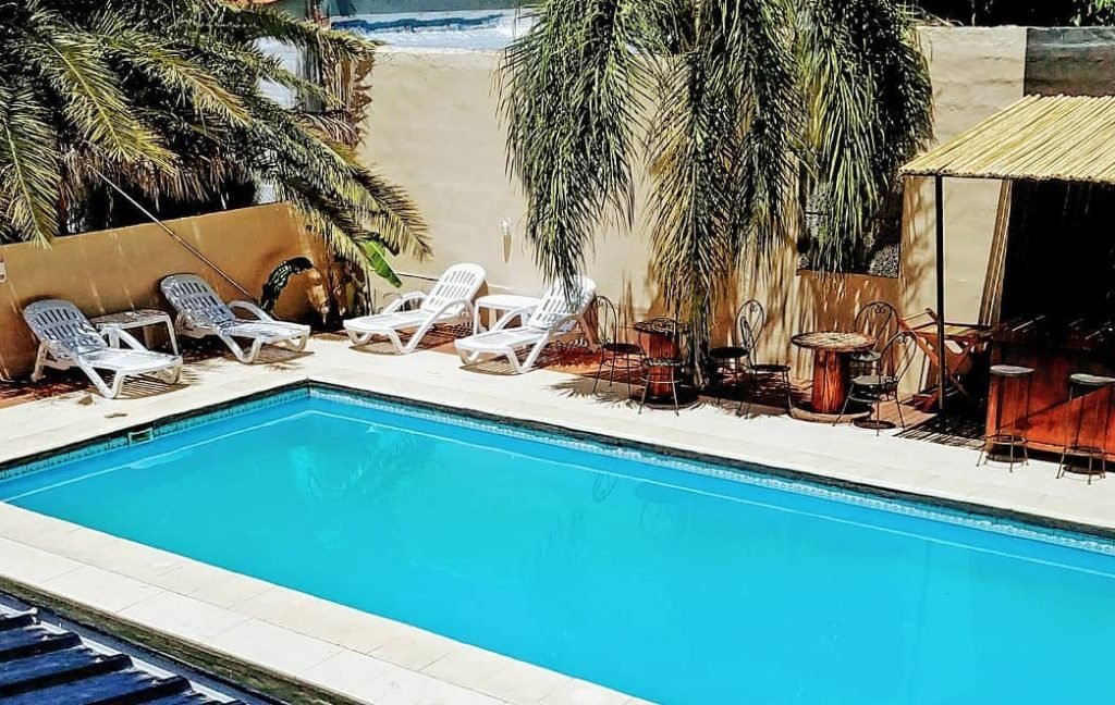 Hostel en Villa Carlos Paz piscina